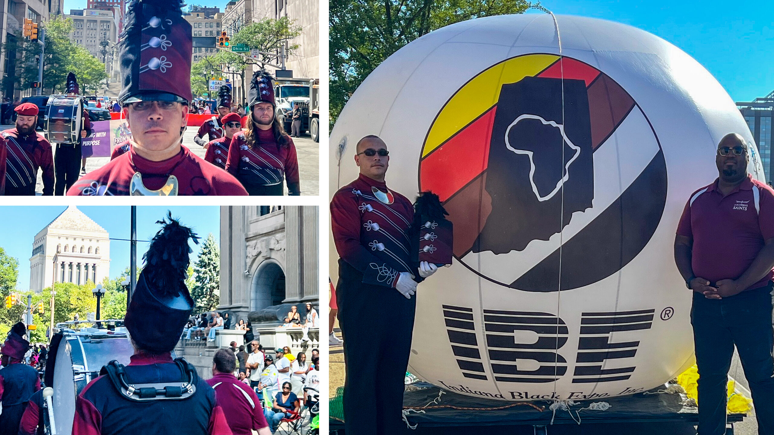 Columbus Saints bridge drum corps and HBCU traditions in Indianapolis