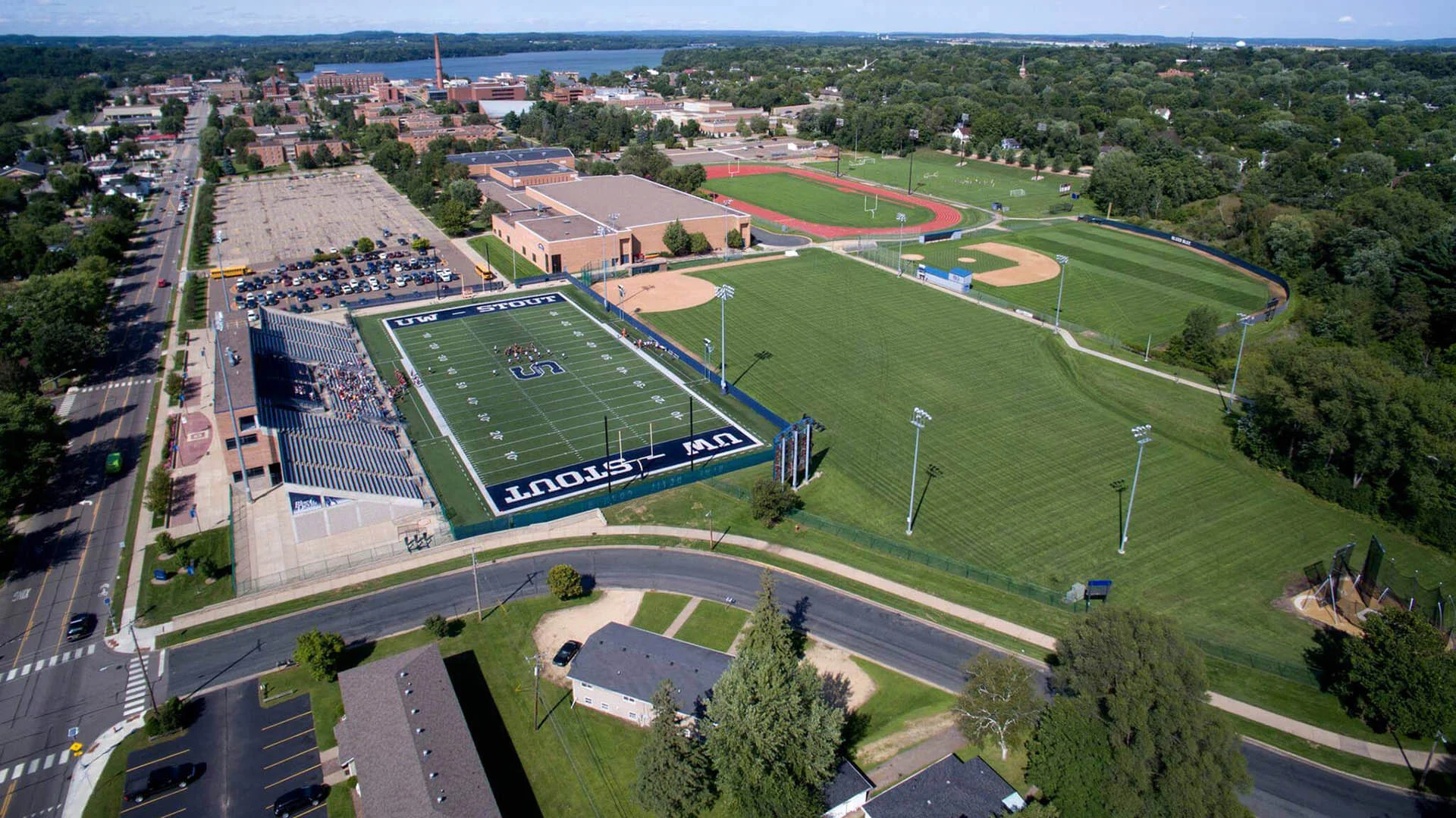 The University of Wisconsin–Stout's Williams Stadium