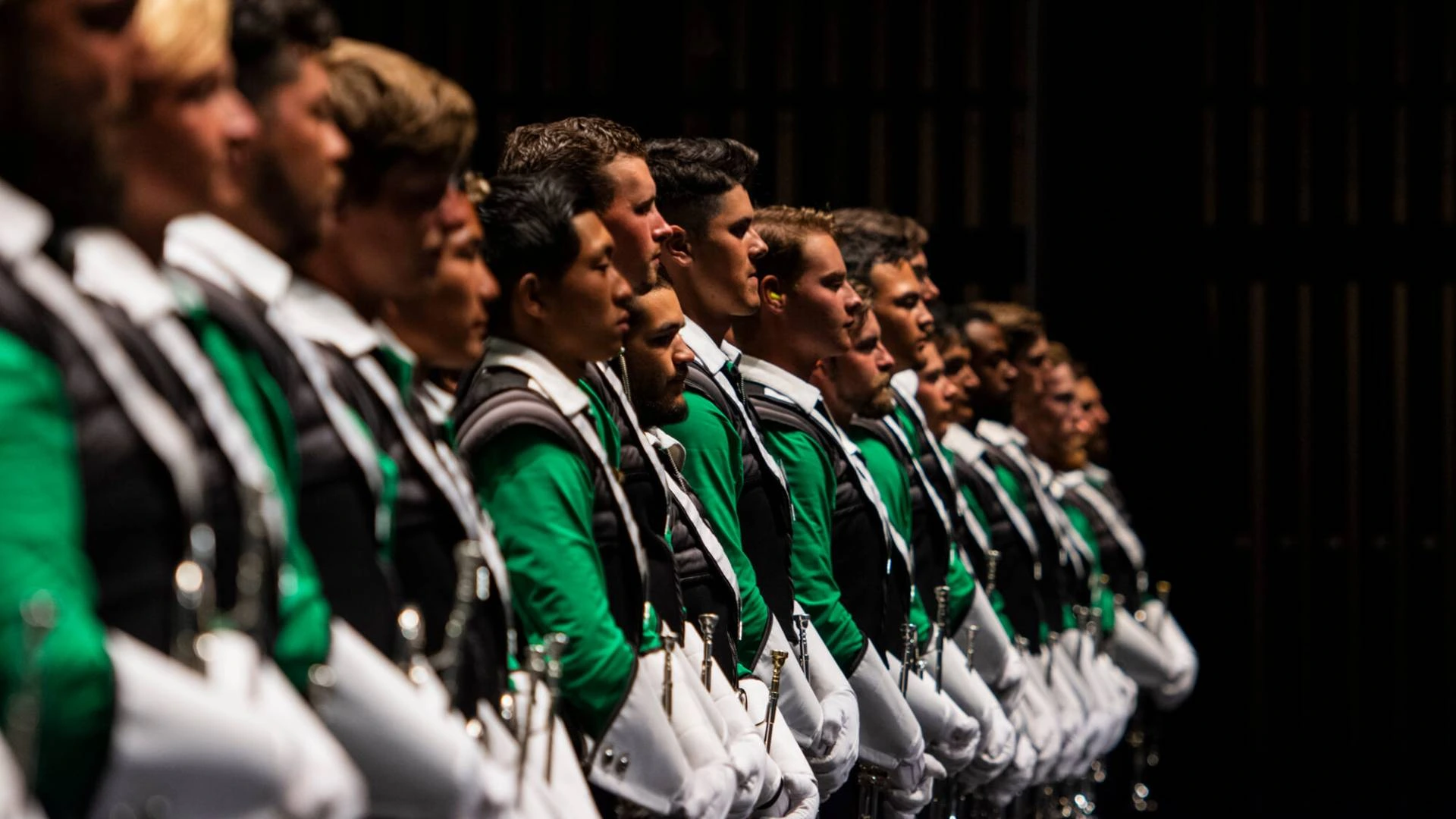 The Cavaliers perform at Friday's send-off event in Chicago