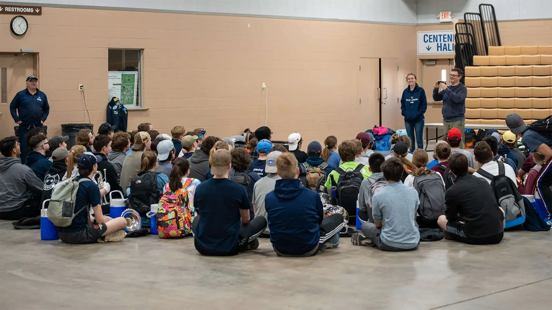 Blue Stars get the corps back together, hold first weekend brass camp since 2020