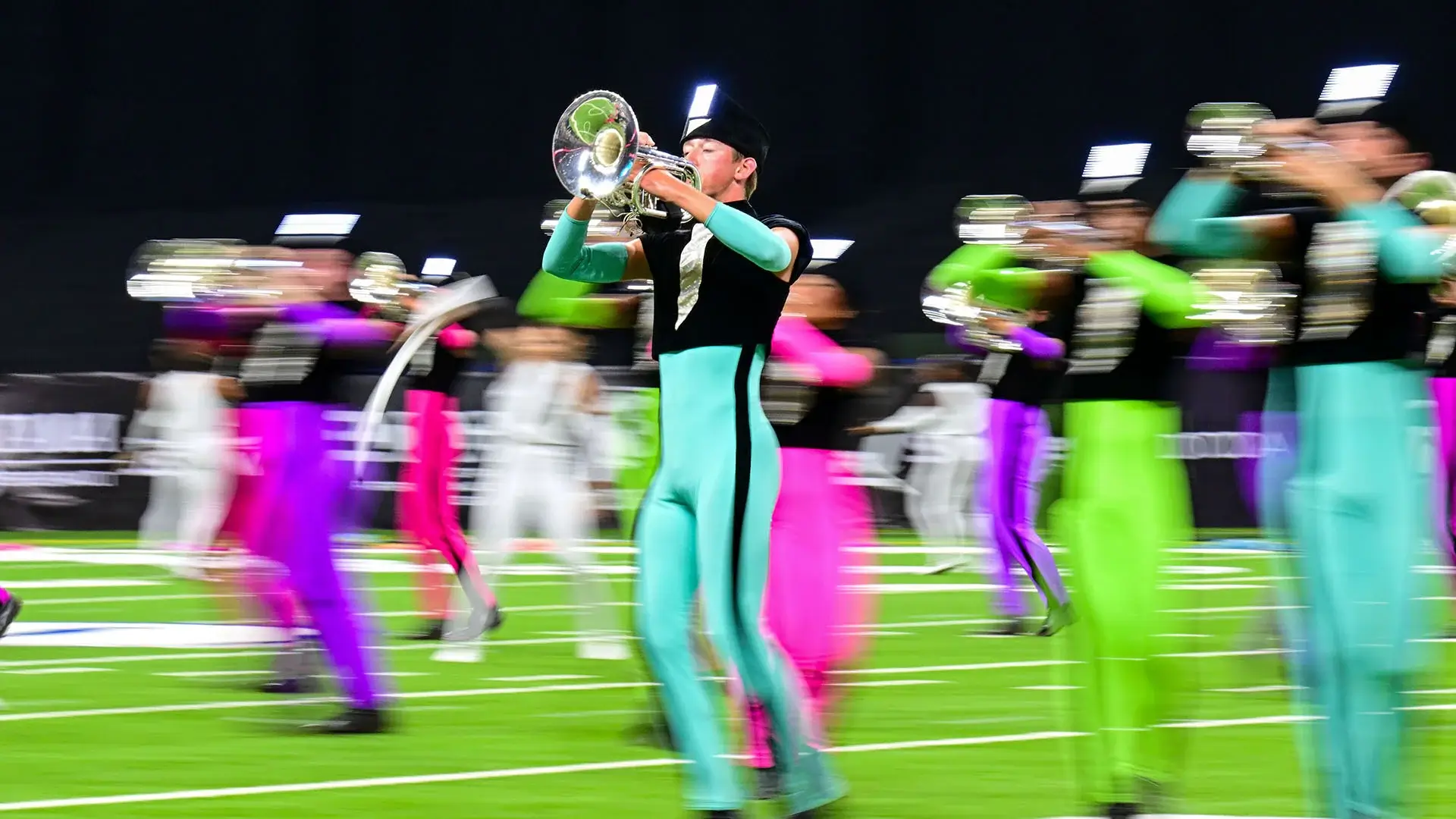 Boston Crusaders perform