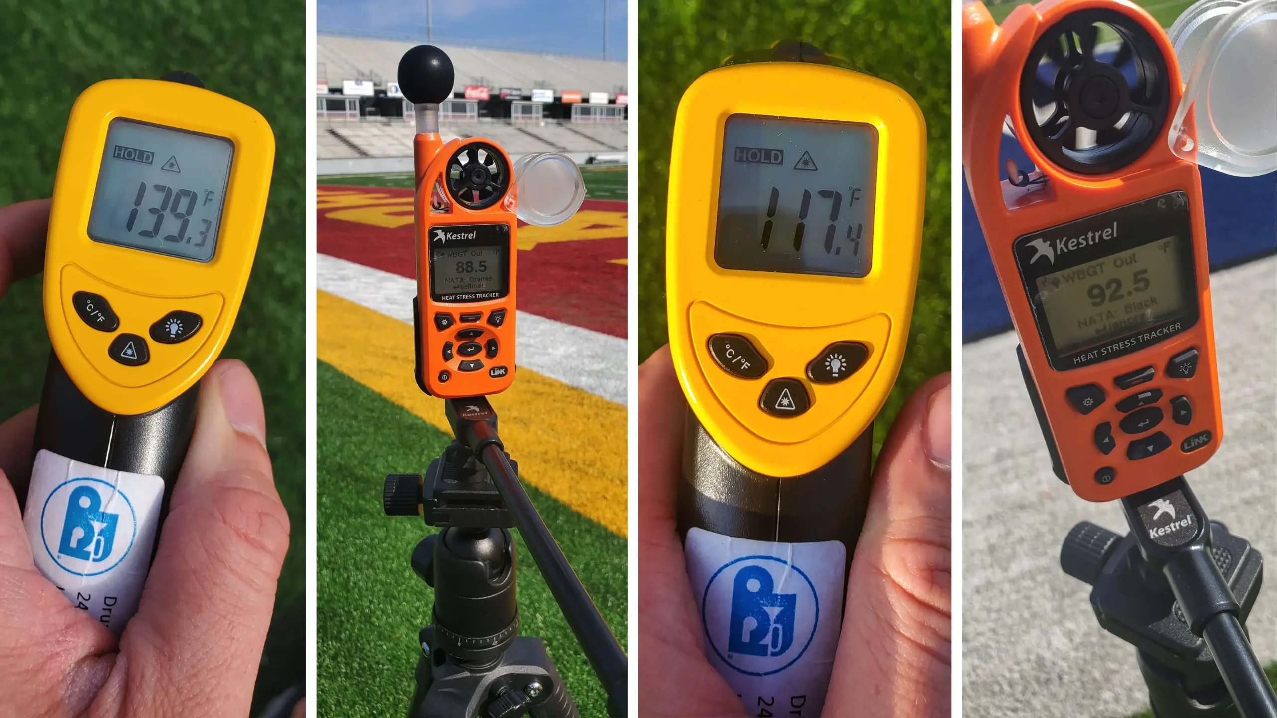 Taking the temperature Hero