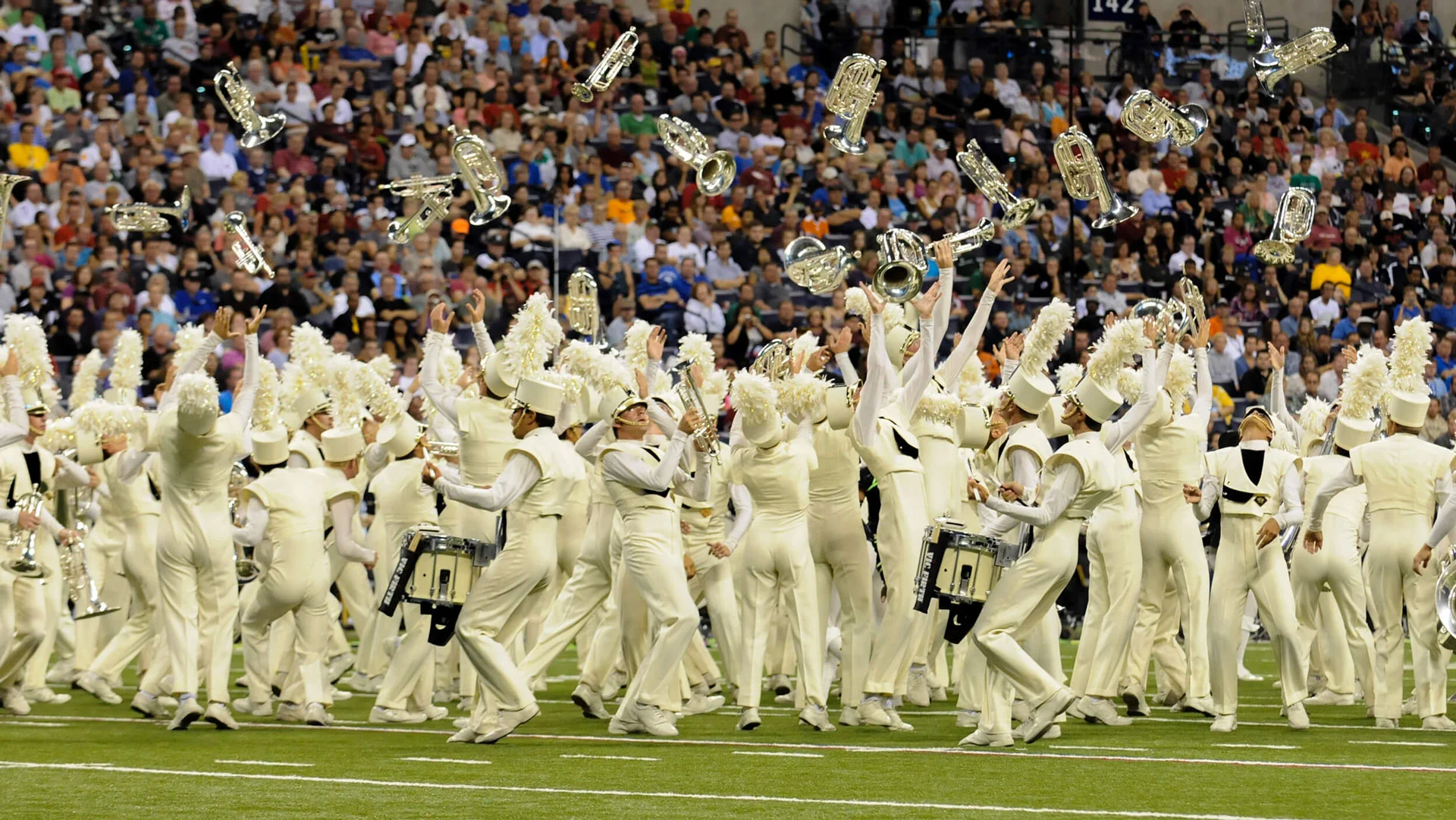 Carolina Crown performs at the 2012 DCI World Championships.