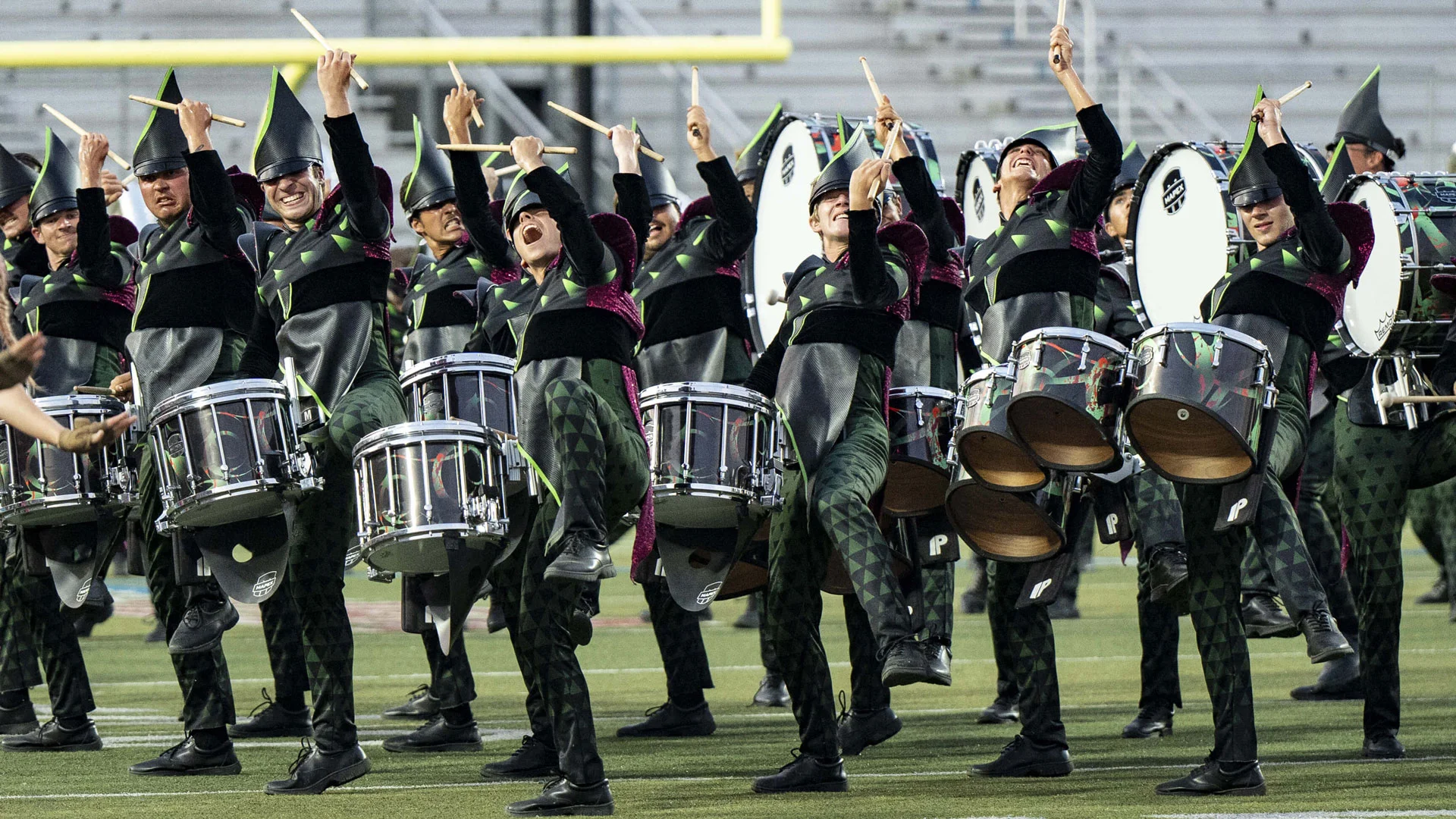 Music City performs in Murfreesboro, Tennessee on the 2023 DCI Tour