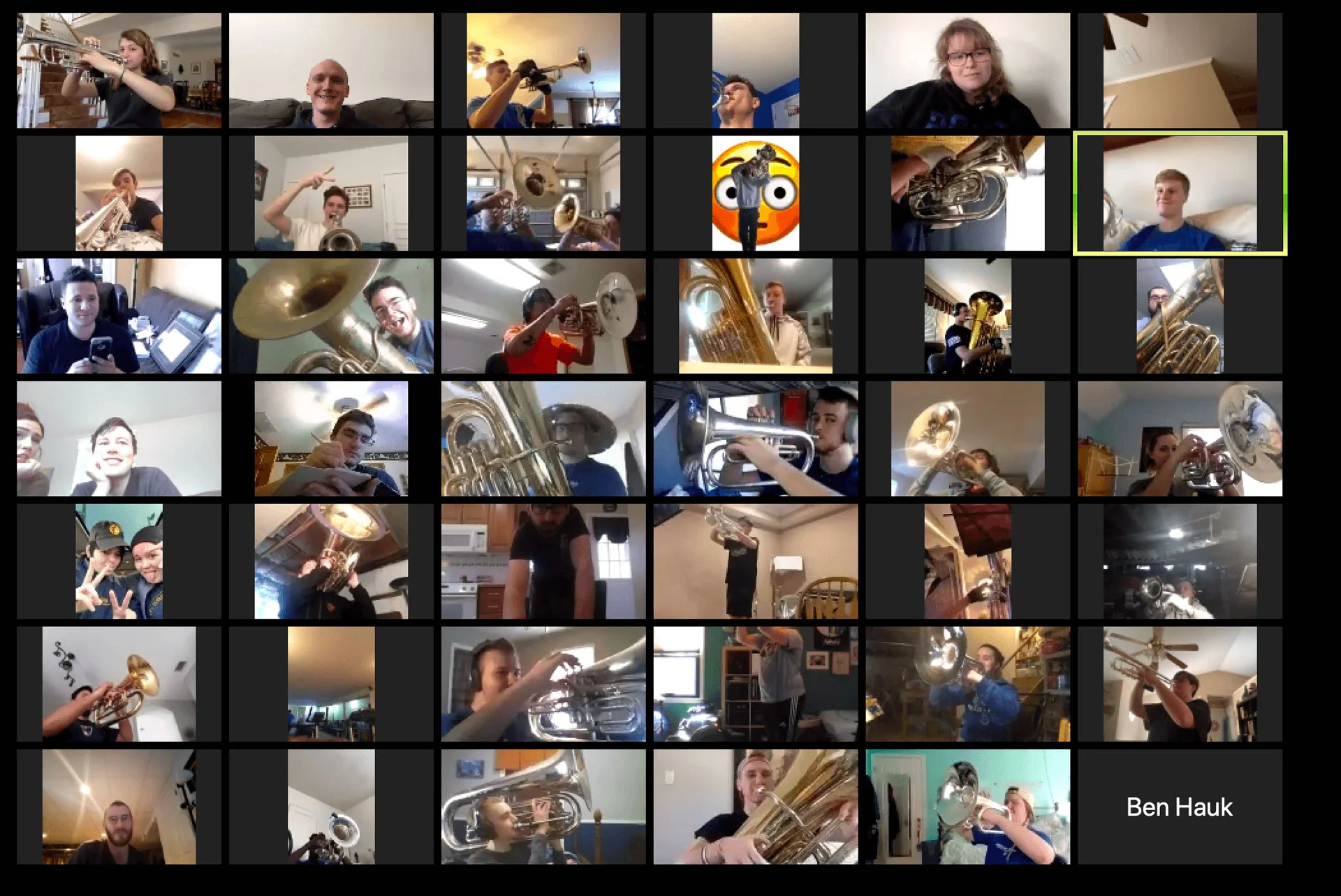 Surf heads to the web for innovative March brass camp