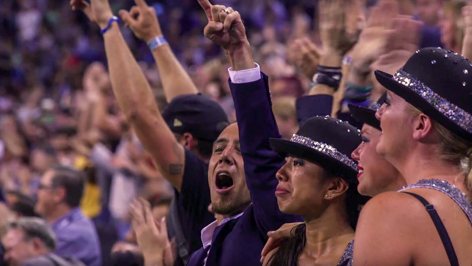 Drum corps' biggest cheerleaders