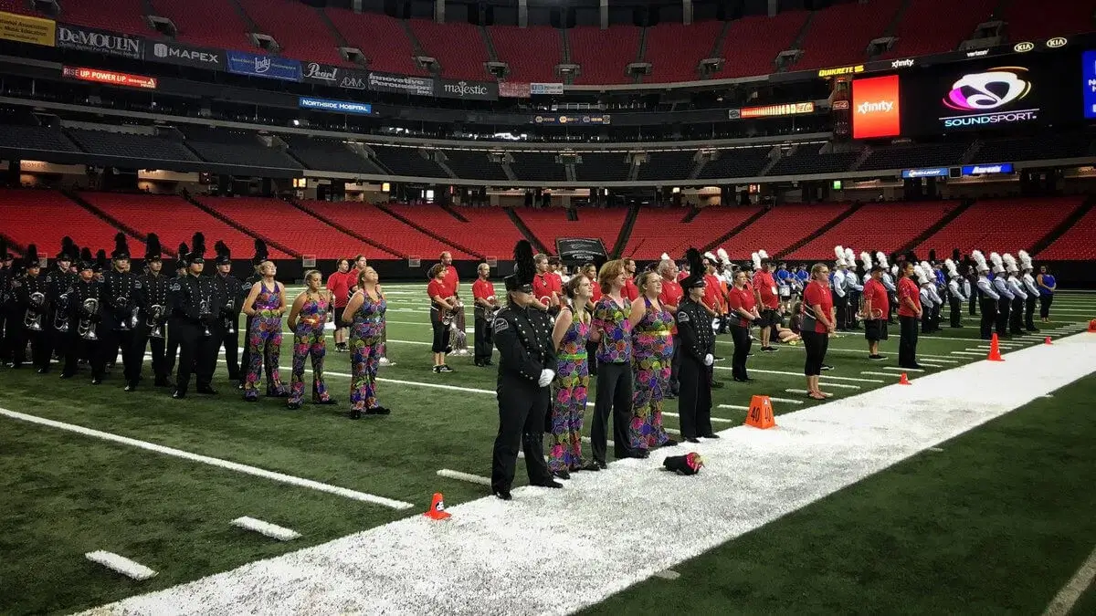 SoundSport teams fill Georgia Dome with big sights, sounds
