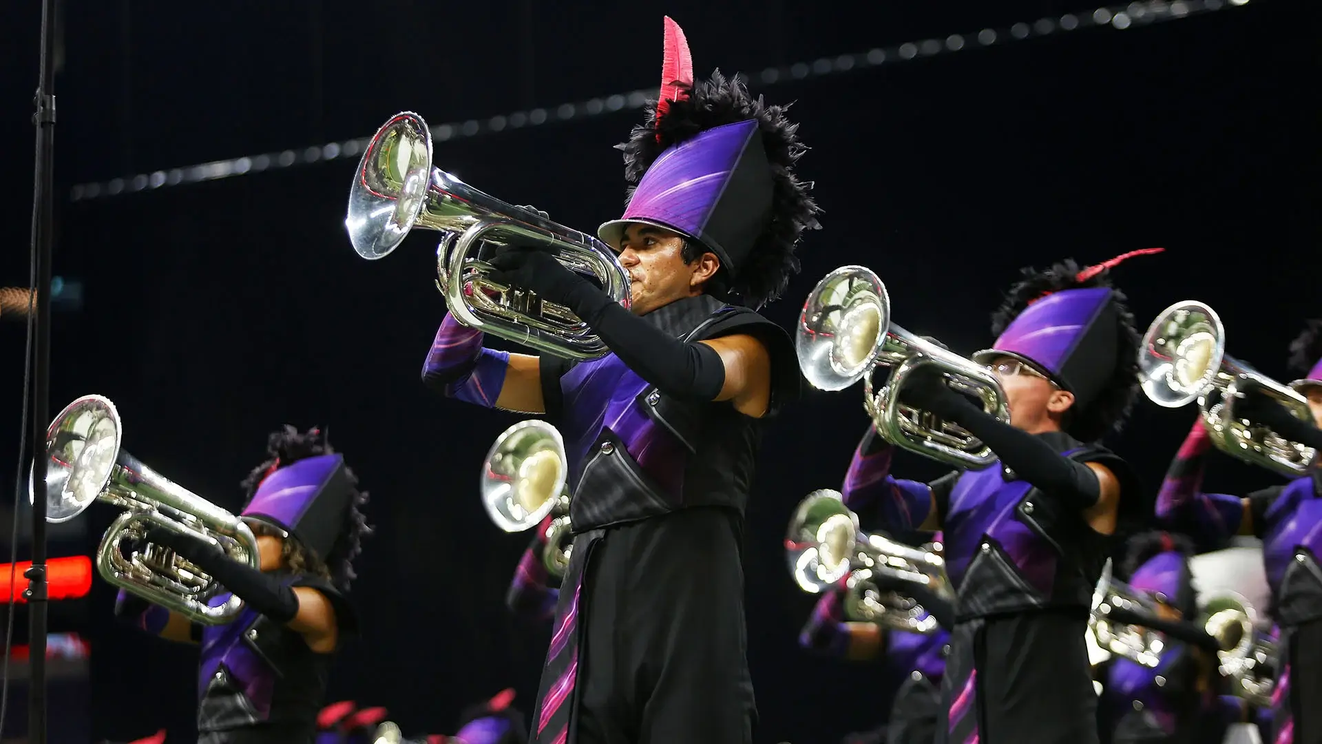 Crossmen perform